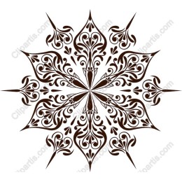 Elegant Decorative Snowflake