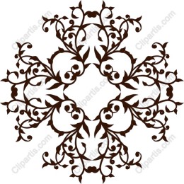 Intricate Floral Mandala Ornament