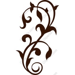 Elegant Floral Vine