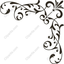 Ornate Flourish Corner