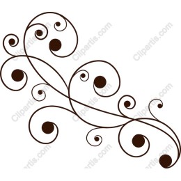 Elegant Swirling Vines