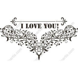 I Love You! Decorative