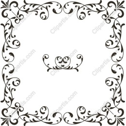 Ornate Floral Frame