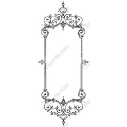 Elegant Vintage Ornate Frame