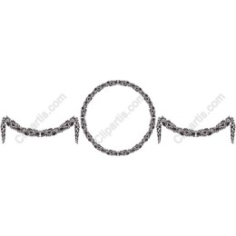 Floral Elegance Decorative Border