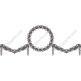 Elegant Floral Decorative Border