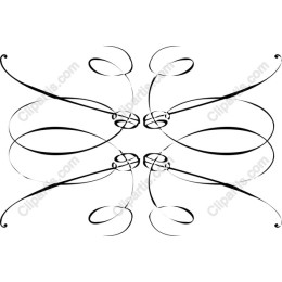 Curved Flourish