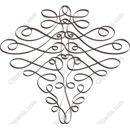 Elegant Decorative Swirl