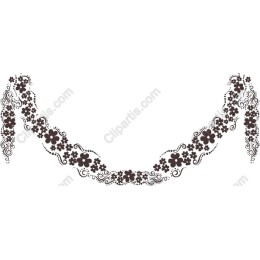 Elegant Floral Border