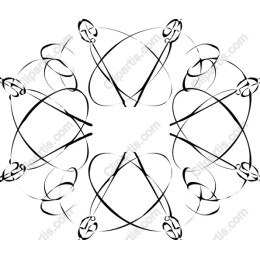 Elegant Abstract Flowing Lines