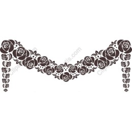Elegant Rose Garland