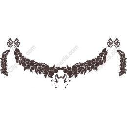 Vintage Floral Grapes