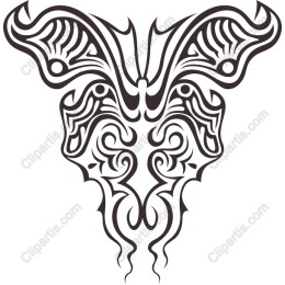Tribal Butterfly