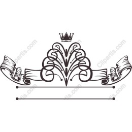 Elegant Crown Decorative