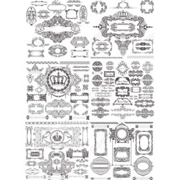 Vintage Decorative Cliparts - Elegant Set