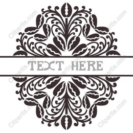 Elegant Floral with Custom Text Area