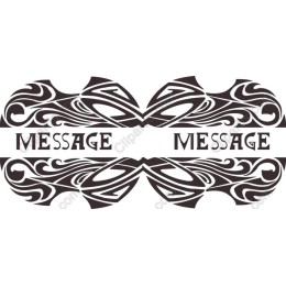 Elegant Tribal Message