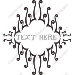 Ornate Swirl Frame