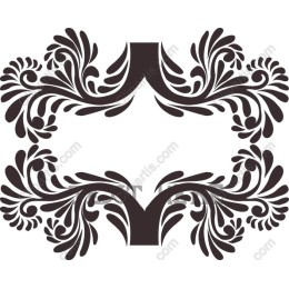Elegant Floral Frame