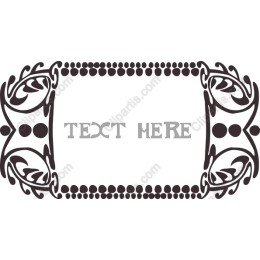 Elegant Floral Frame