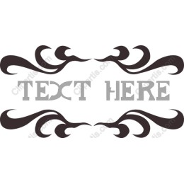 Elegant Swirl Decorative Frame