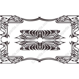 Ornate Floral Frame