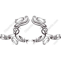 Elegant Decorative Scroll Border