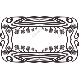 Elegant Abstract Frame