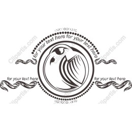 Customizable Elegant Bird