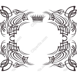 Crown Flourish Frame