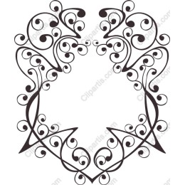Elegant Floral Heart