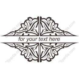 Elegant Leaf Decorative Frame
