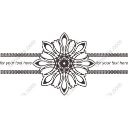 Elegant Floral Mandala