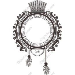 Elegant Vintage Decorative Frame