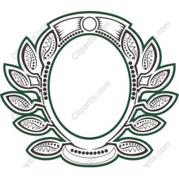Elegant Ornate Oval Frame