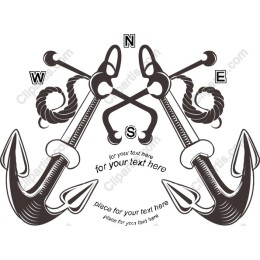 Nautical Anchors - Customizable