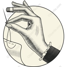 Vintage Hand Sewing Needle