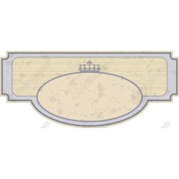 Elegant Vintage Crown Frame