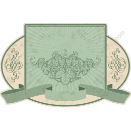 Elegant Vintage Grape Vine
