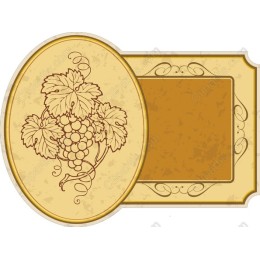 Vintage Grape Label