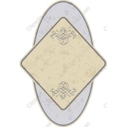Elegant Vintage Diamond Label