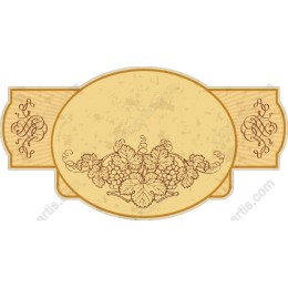 Vintage Grapevine Frame