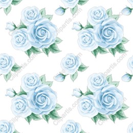Blue Rose Pattern
