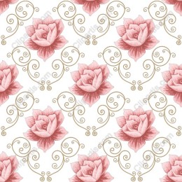 Elegant Lotus Flower Pattern