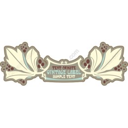 Ornate Vintage Label
