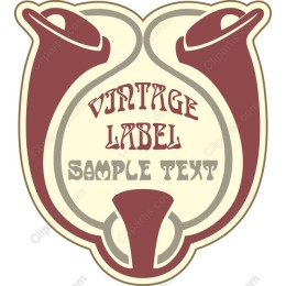 Vintage Label and