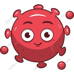 Cute Virus Character