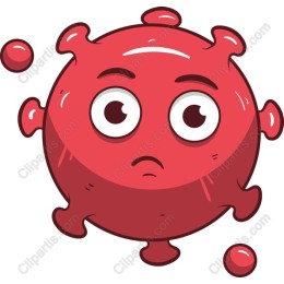 Red Virus Character