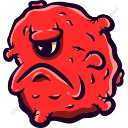 Playful Red Creature