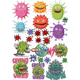 Whimsical Virus Set